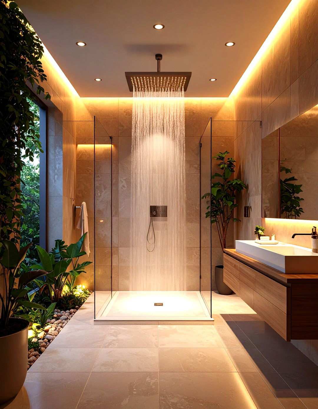 Accent Lighting Systems - 24 Small Shower Ideas