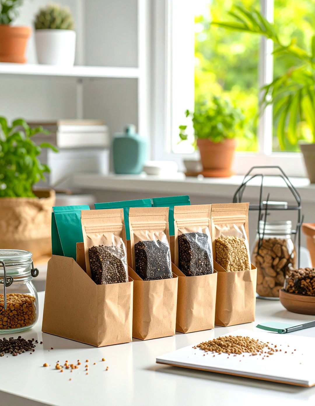 Accordion File Seed Organizer - 24 Seed Storage Ideas