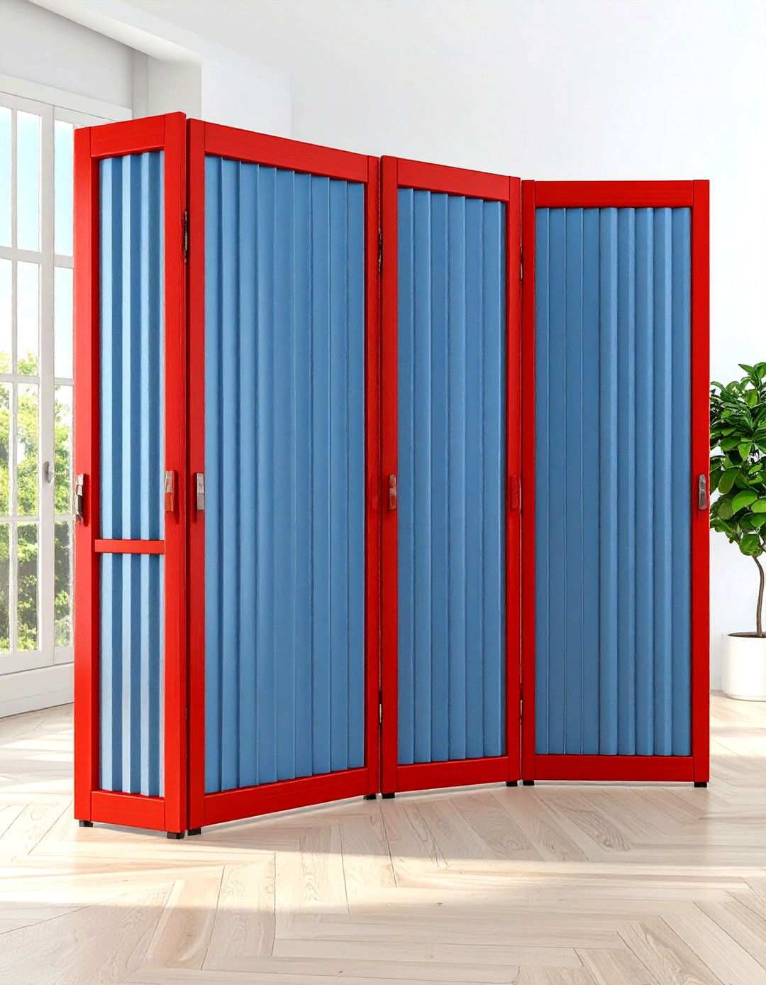 Accordion Style Doors - 24 Room Divider Ideas
