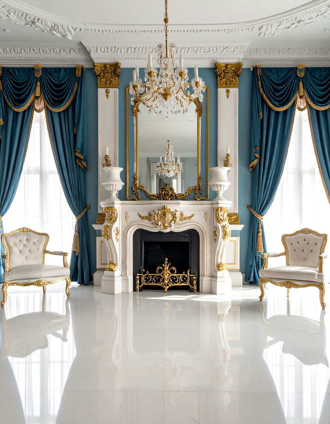 Adam Style Neoclassical Mantels - 24 Traditional Fireplaces