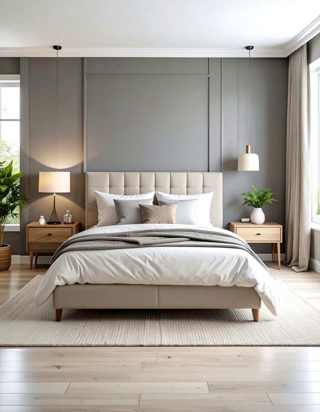 Agreeable Gray Bedroom Walls - 24 Light Gray Paint Colors for Your House