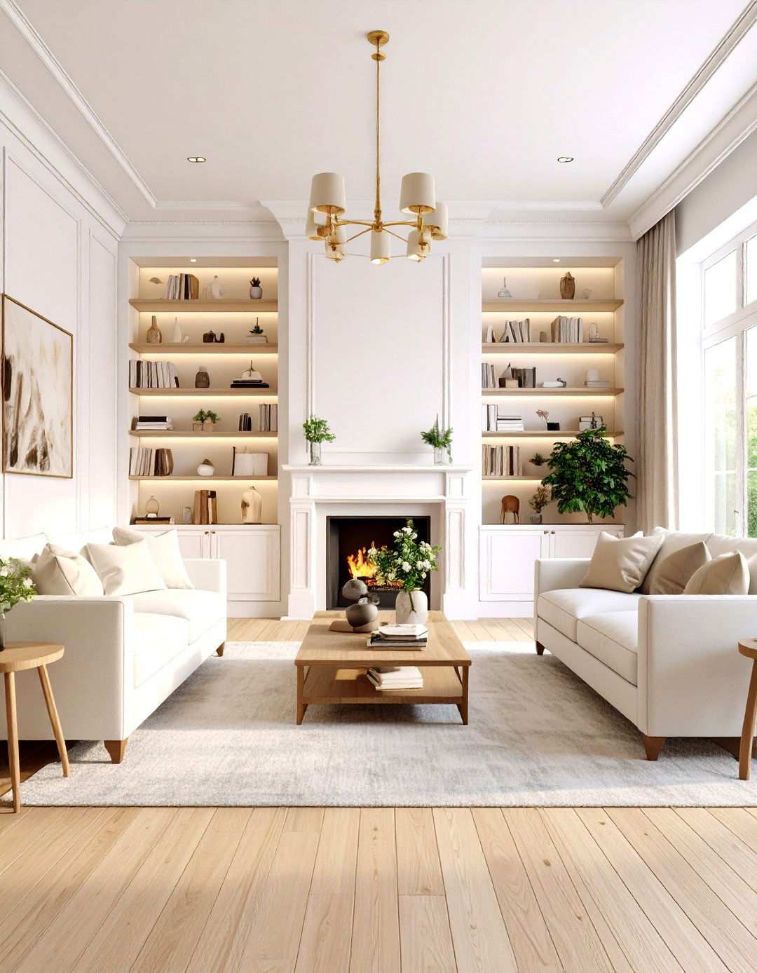 Alcove Built In Shelving - 24 Living Room Storage Ideas