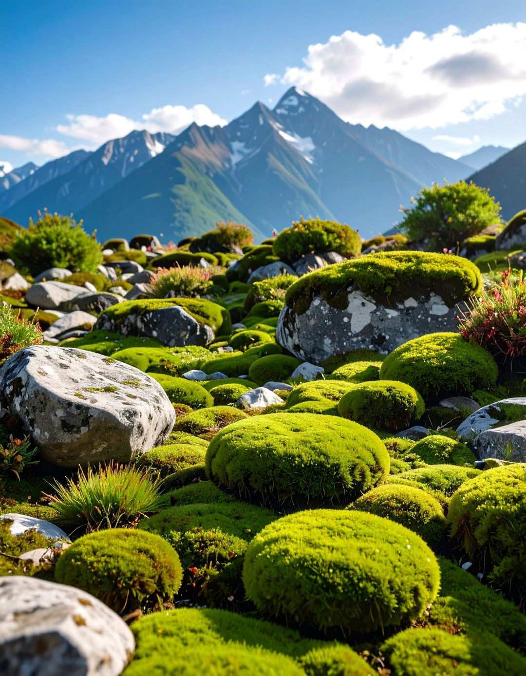 Alpine Moss Rock Garden - 24 Moss Garden Ideas