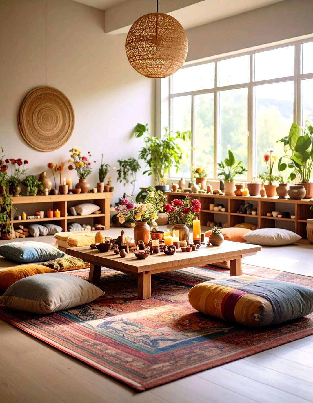 Altar focused Meditation Room - 24 meditation room ideas