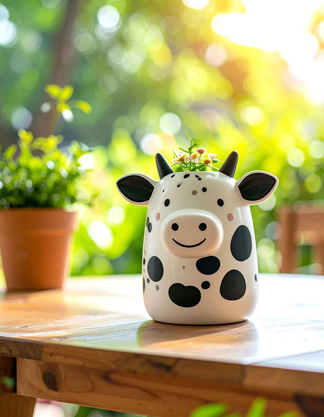 Animal Silhouette Character Pots - 24 Painted Pot Ideas