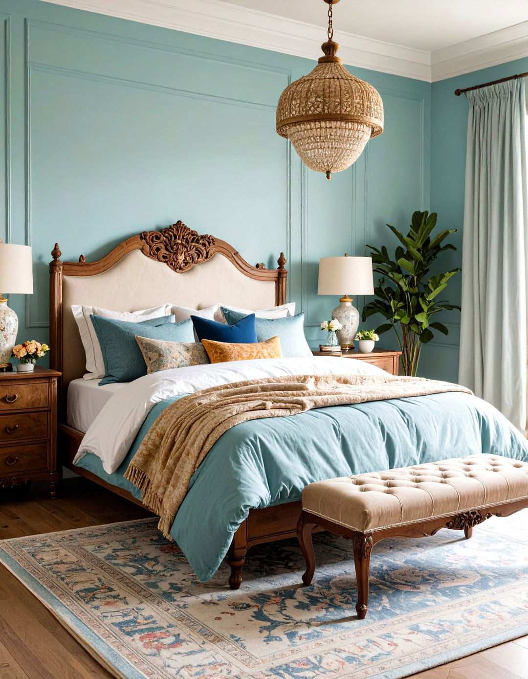 Antique Bedroom Sanctuary - 24 Vintage Decor Ideas