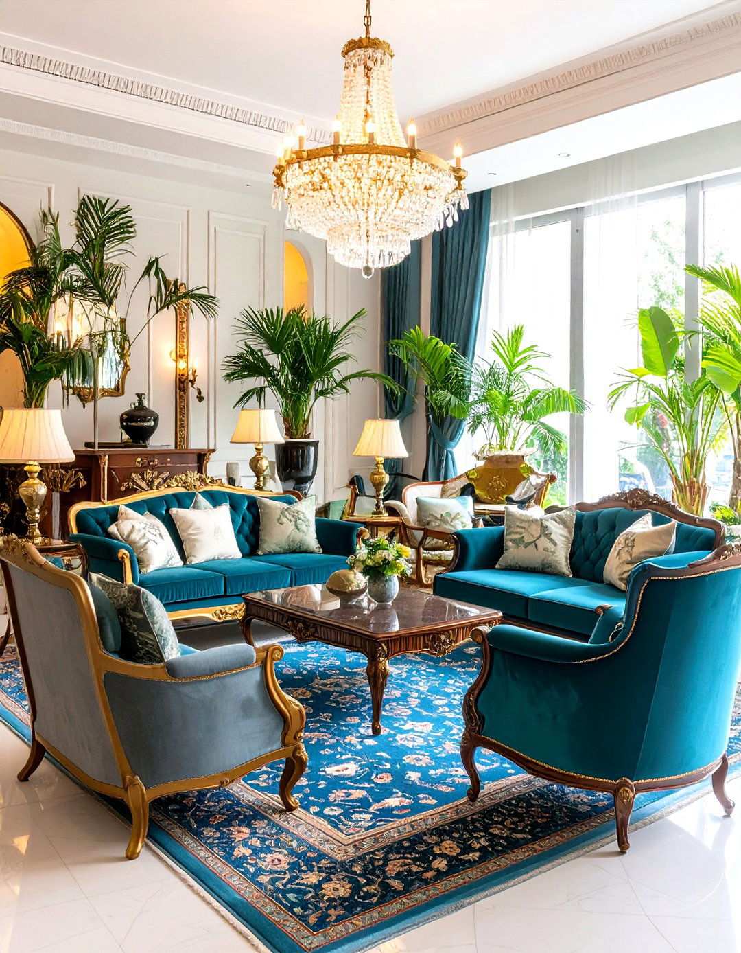Antique Furniture Lounge Areas - 24 Vintage Wedding Ideas