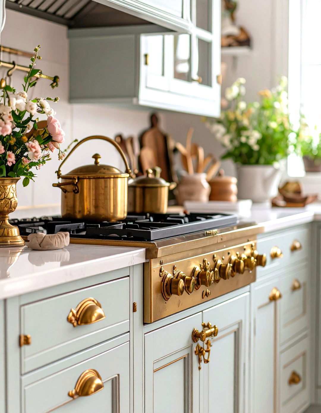 Antique Hardware and Iron Details - 24 Tudor Kitchen Ideas