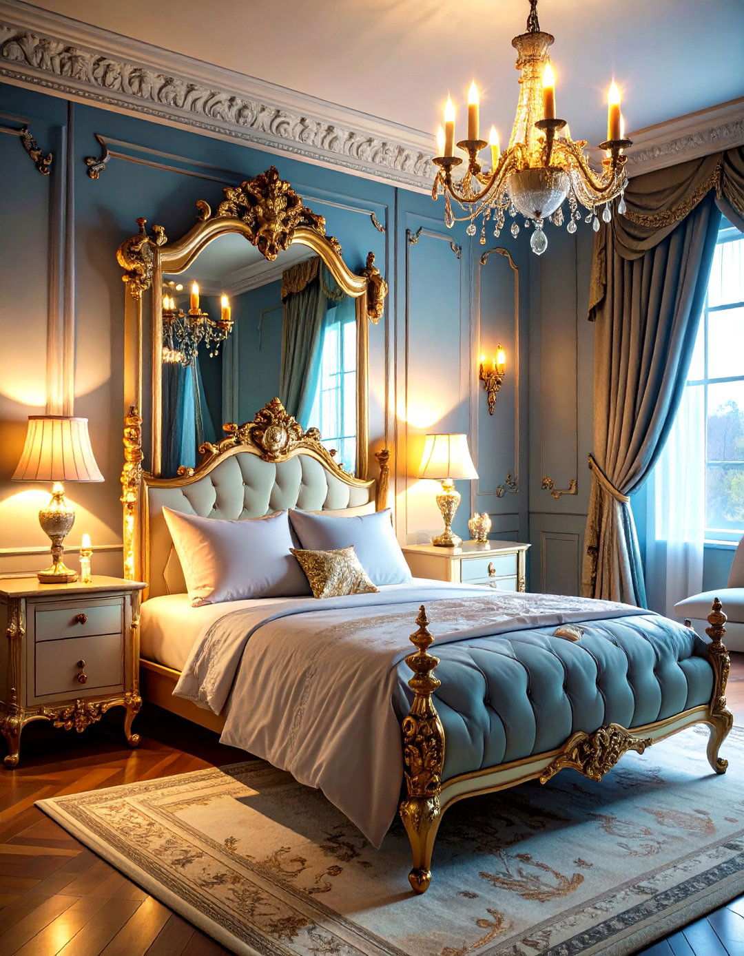 Antique Mirror Vampire Bedroom - 24 Vampire Bedroom Ideas
