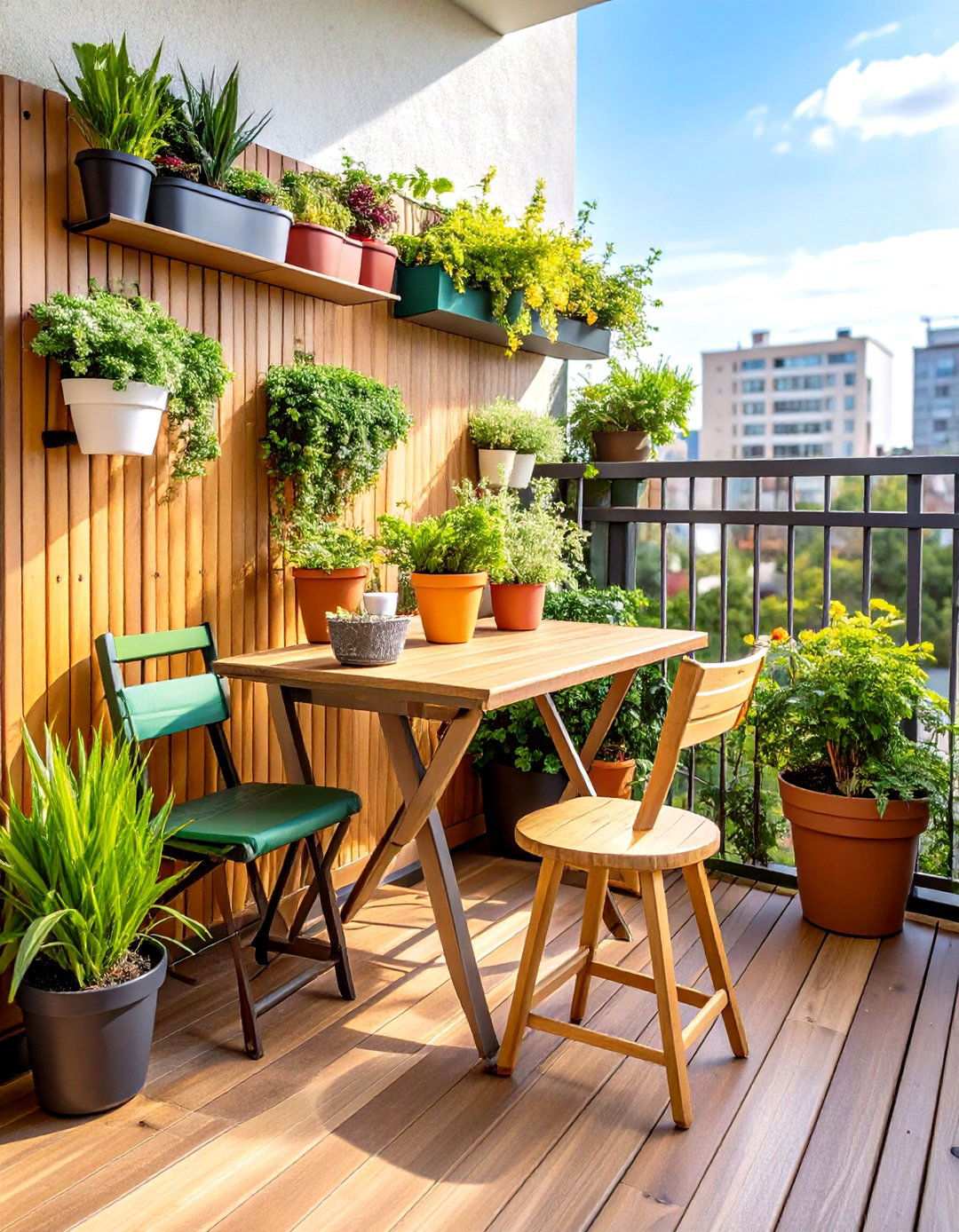Apartment Balcony Micro Garden - 24 Patio Small Garden Ideas