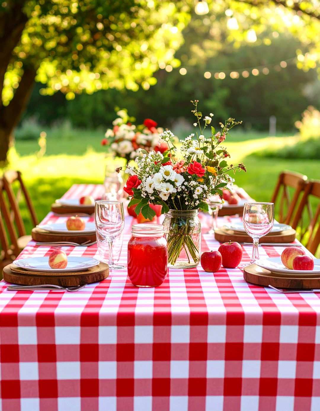 Apple Red Country Chic Wedding - 24 Red Wedding Theme Ideas