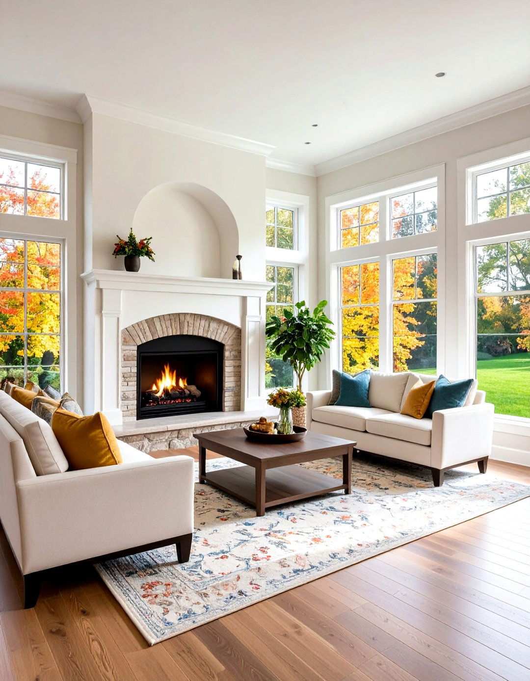 Arched Alcove Fireplace Niche - 24 Spanish Style Fireplace Ideas