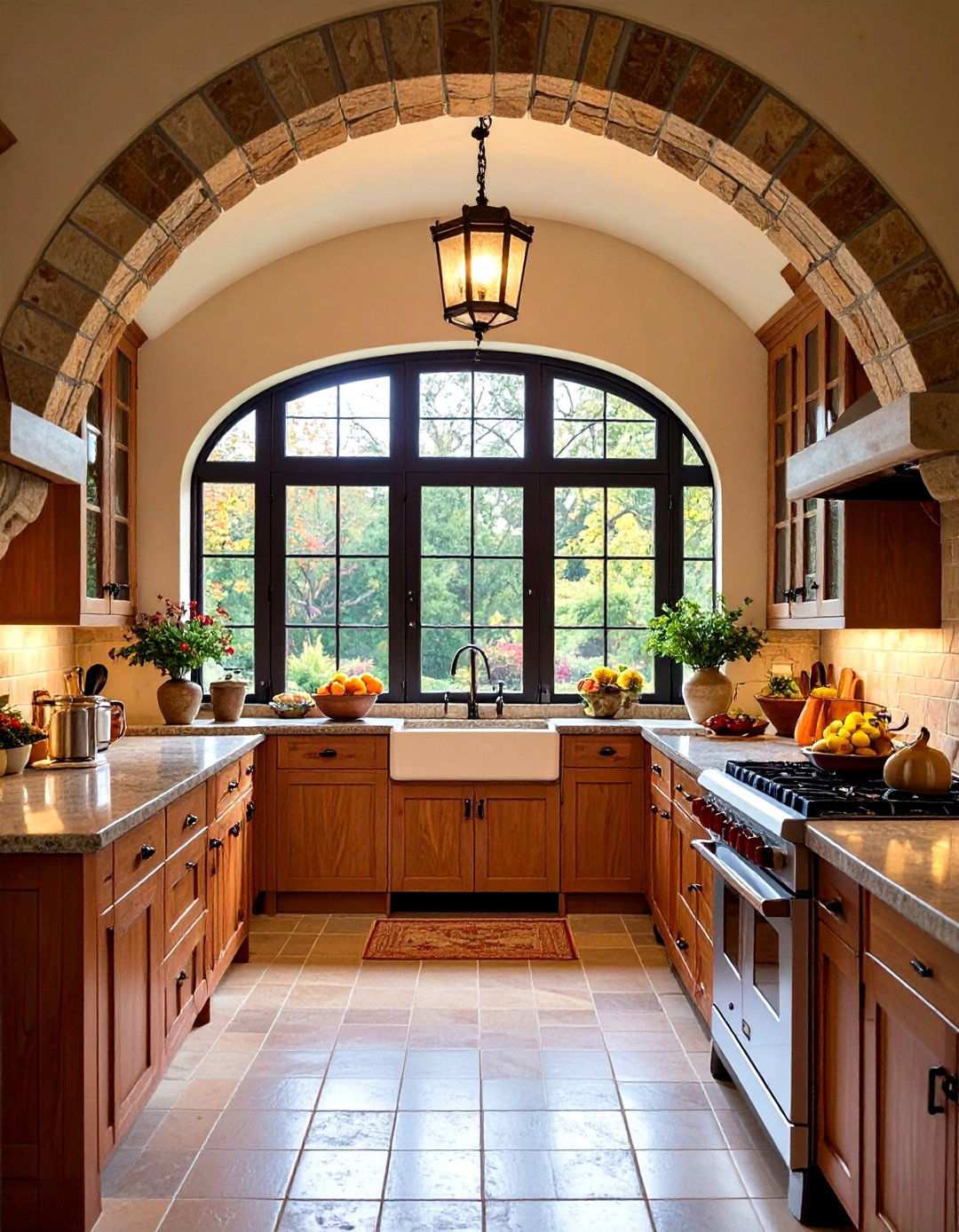 Arched Doorways and Windows - 24 Tudor Kitchen Ideas