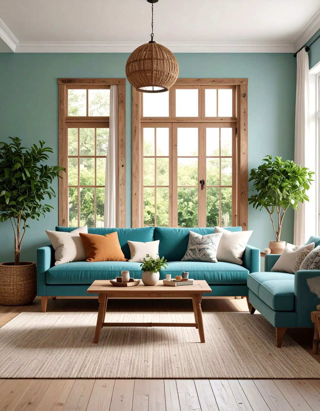 Architectural Salvage Feature - 24 living room wall decor ideas