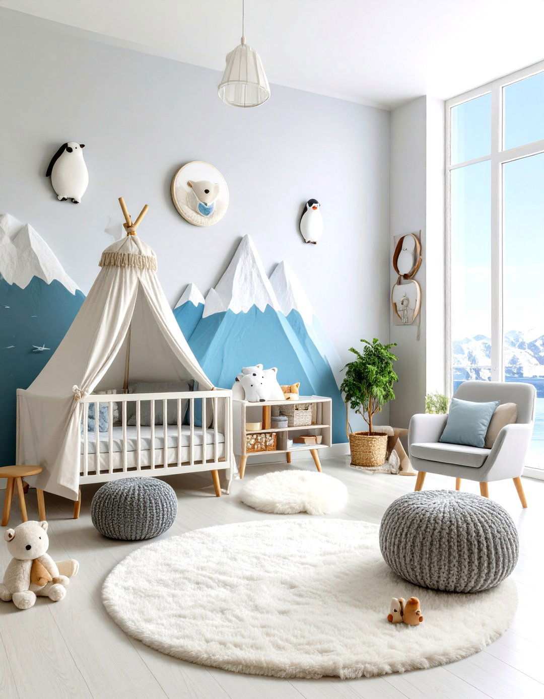 Arctic Ocean Nursery - 24 Ocean-themed Nursery Ideas
