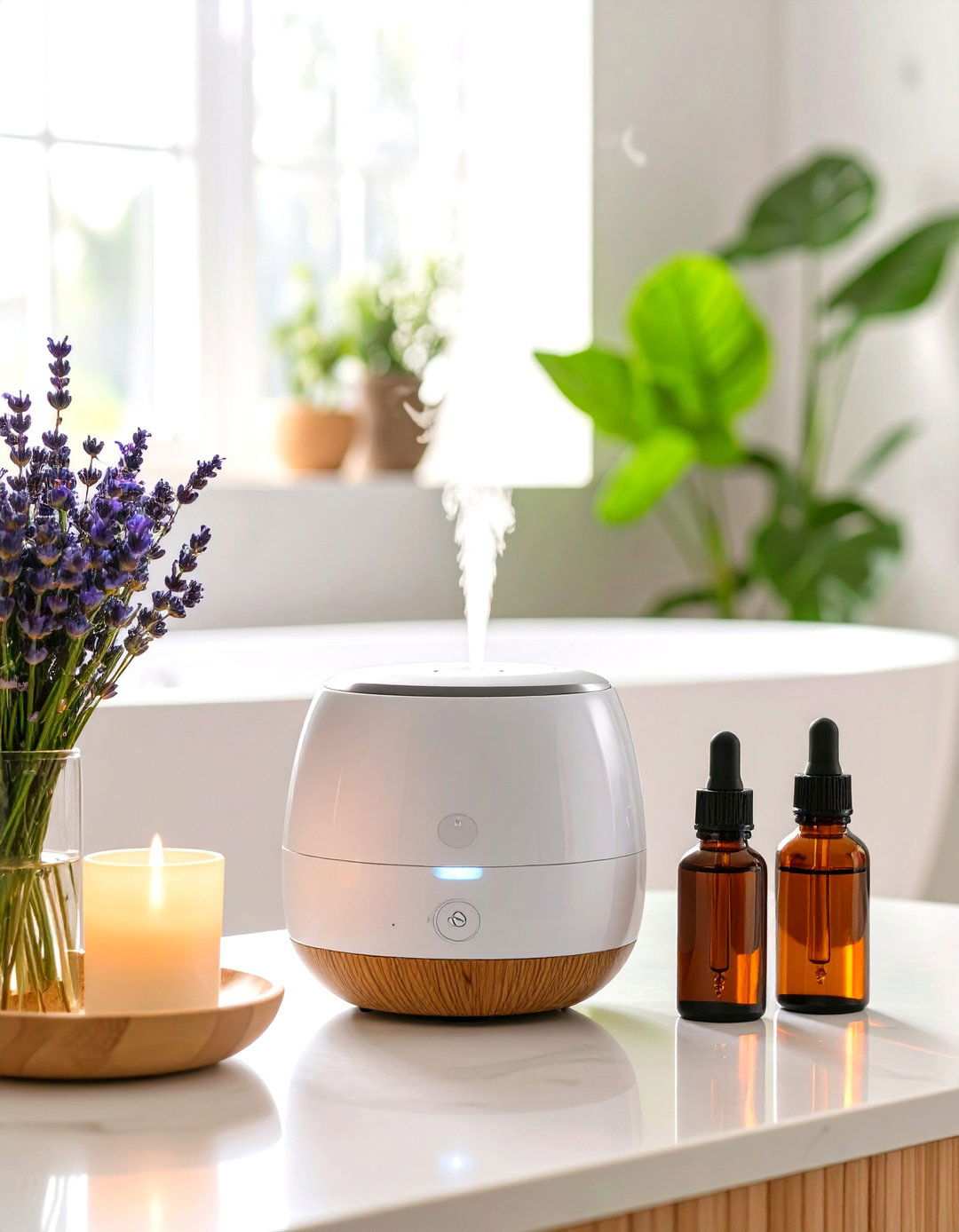 Aromatherapy Systems With Essential Oil Integration - 24 Spa Like Bathroom Ideas