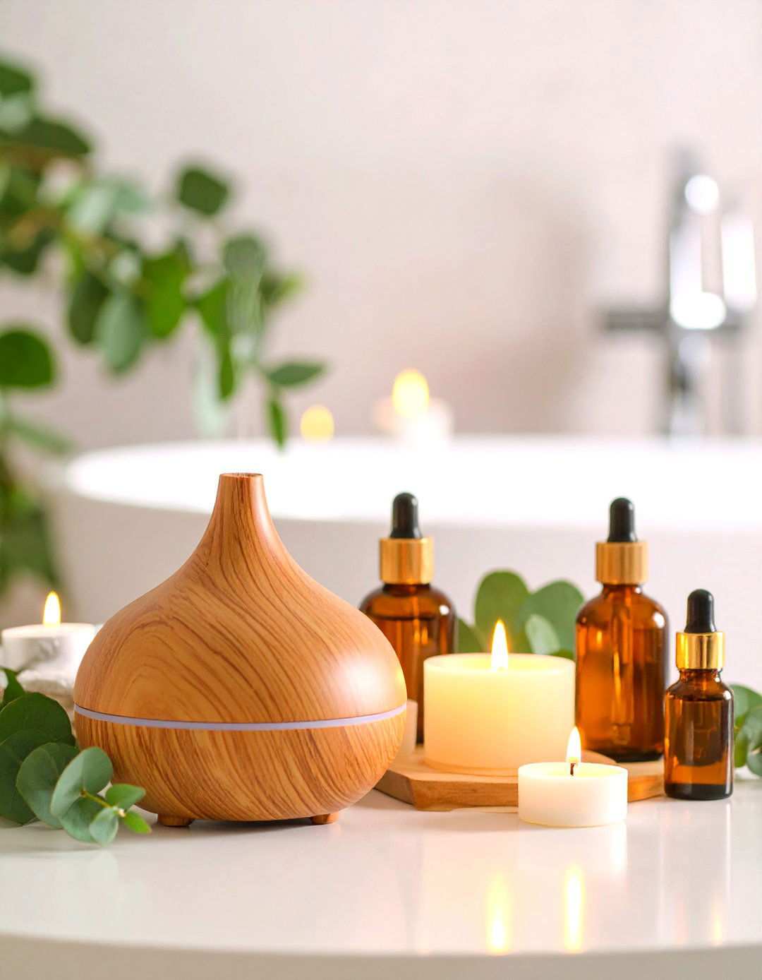 Aromatic Spa Experience - 24 Romantic Bathroom Ideas