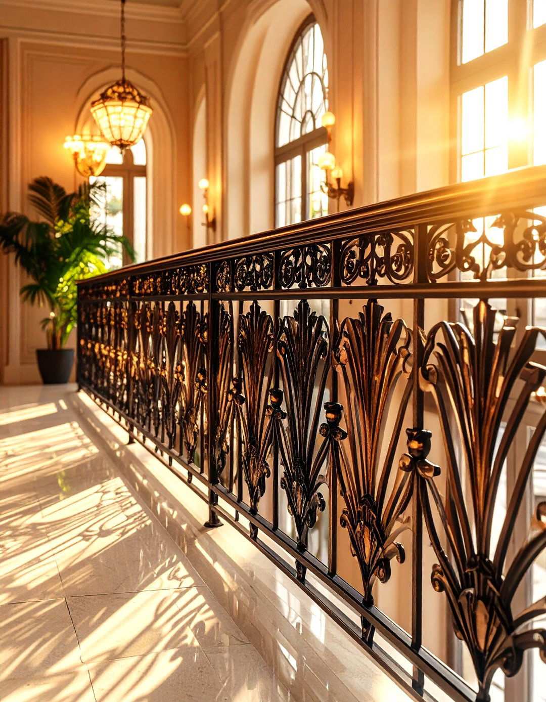 Art Deco Balcony Railing Patterns - 24 Wrought Iron Balcony Railing Design Ideas