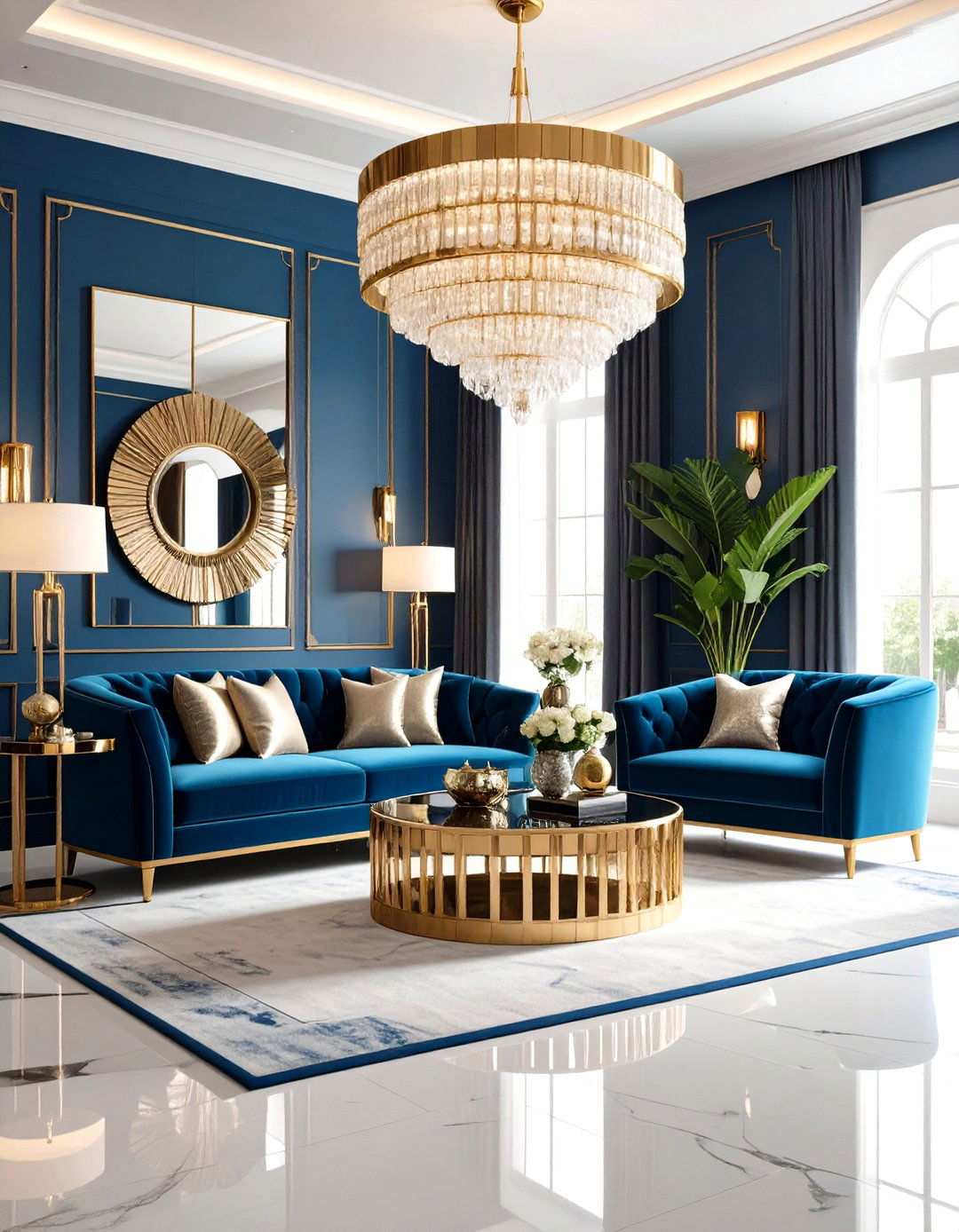 Art Deco Glamour - 24 Morning Room Ideas