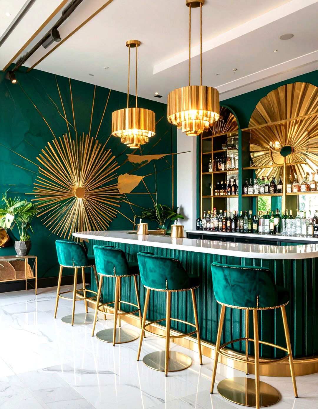 Art Deco Glamour Wall Murals - 24 Wall Mural Ideas