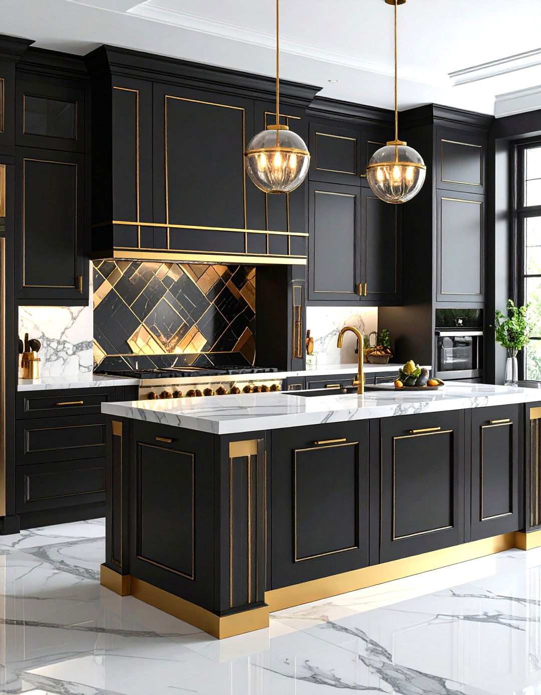 Art Deco Kitchen Fireplace - 24 Kitchens With Fireplaces