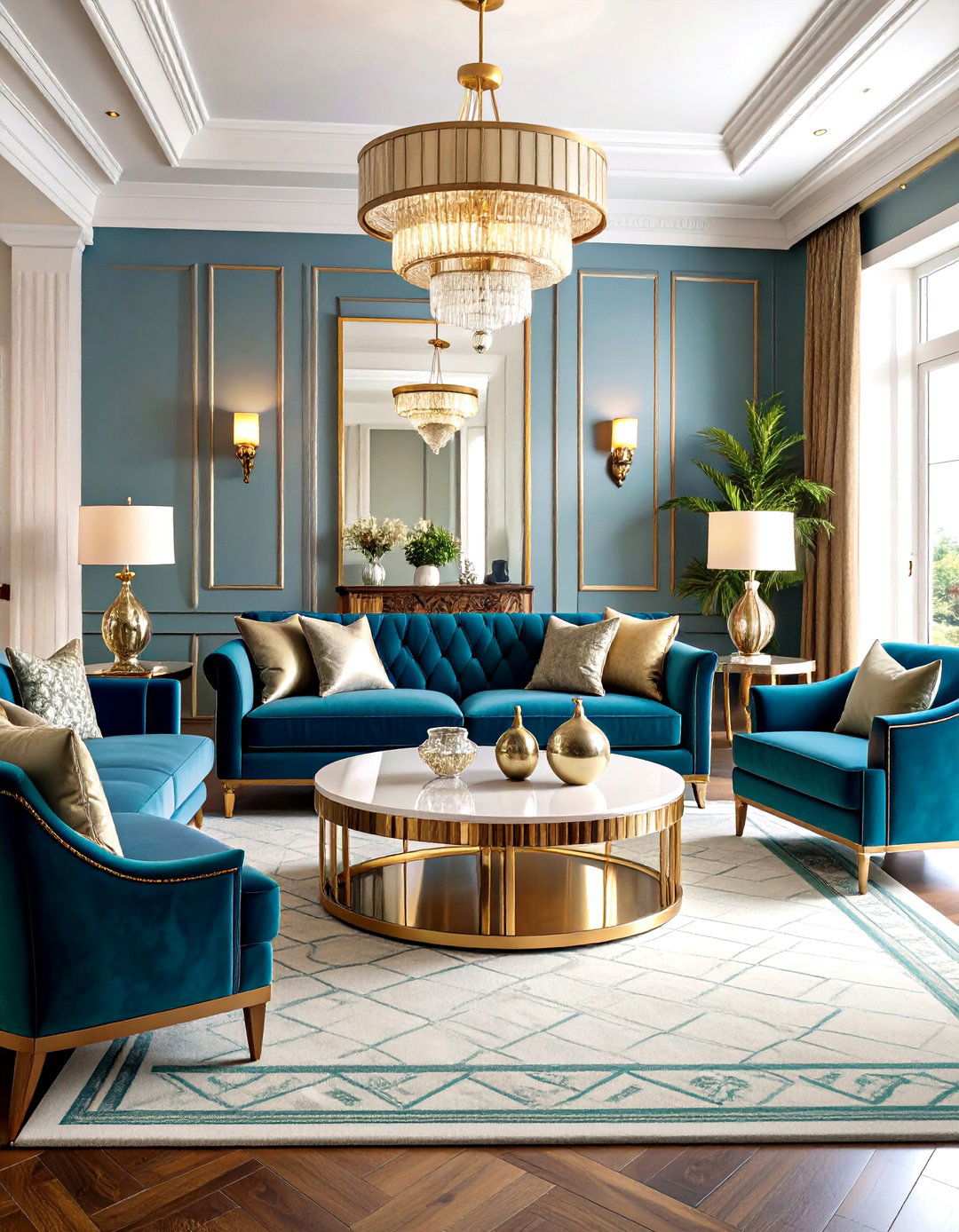 Art Deco Living Room - 24 Living Room Design Ideas
