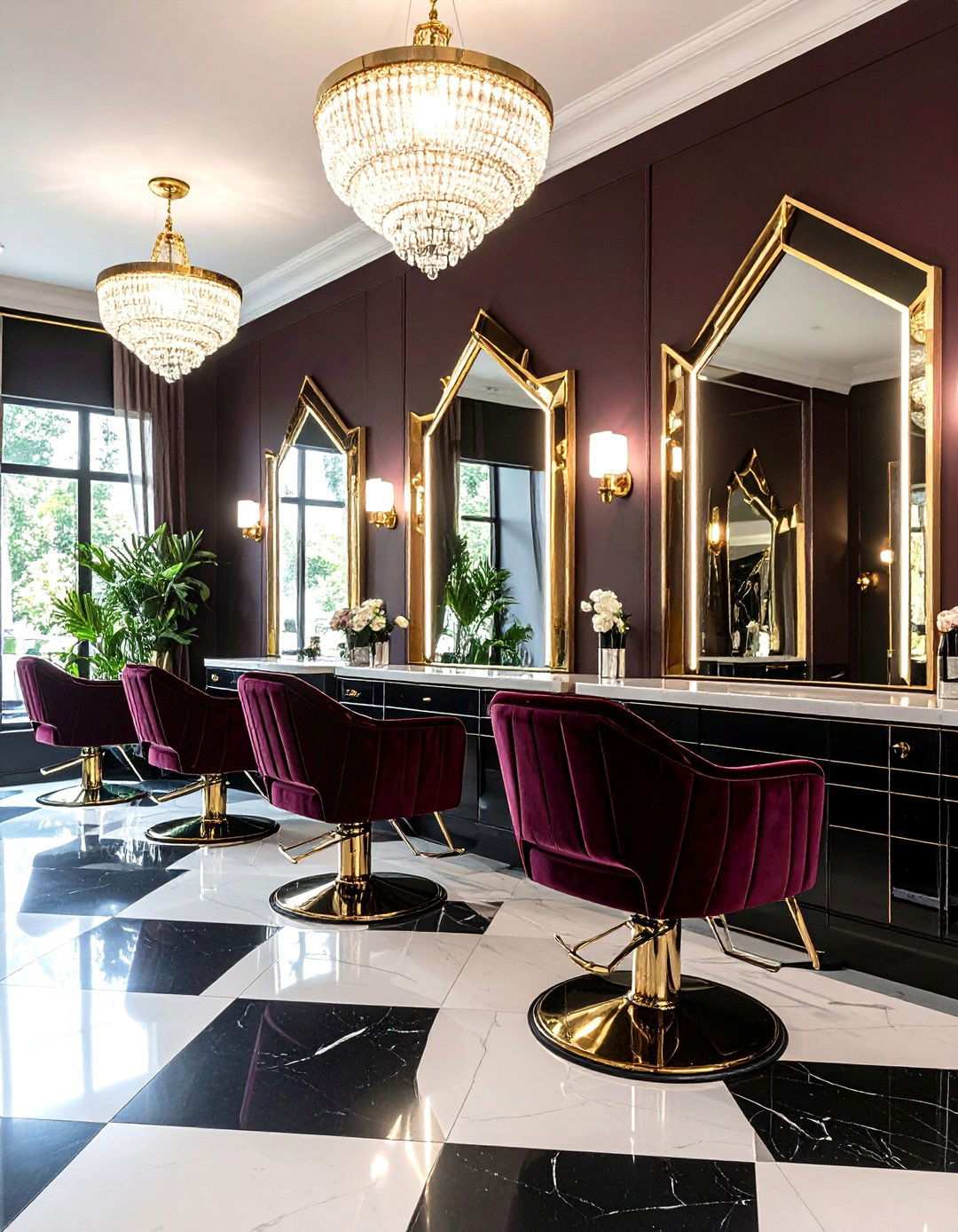 Art Deco Luxury Experience - 24 Salon Interior Design Ideas