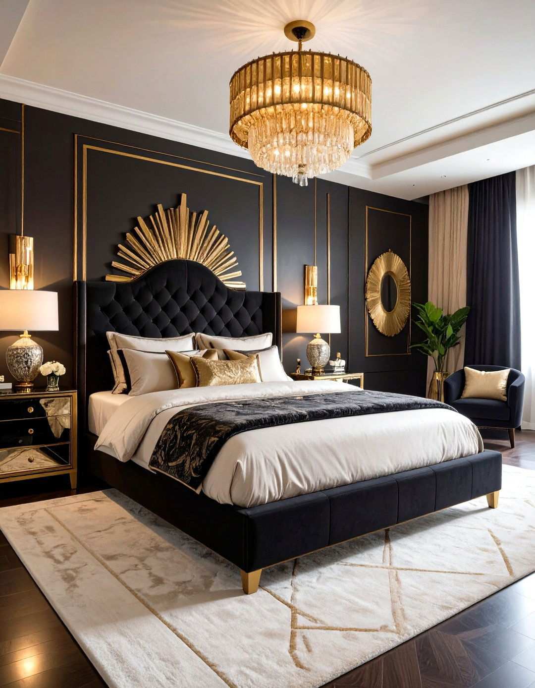 Art Deco Vampire Bedroom - 24 Vampire Bedroom Ideas