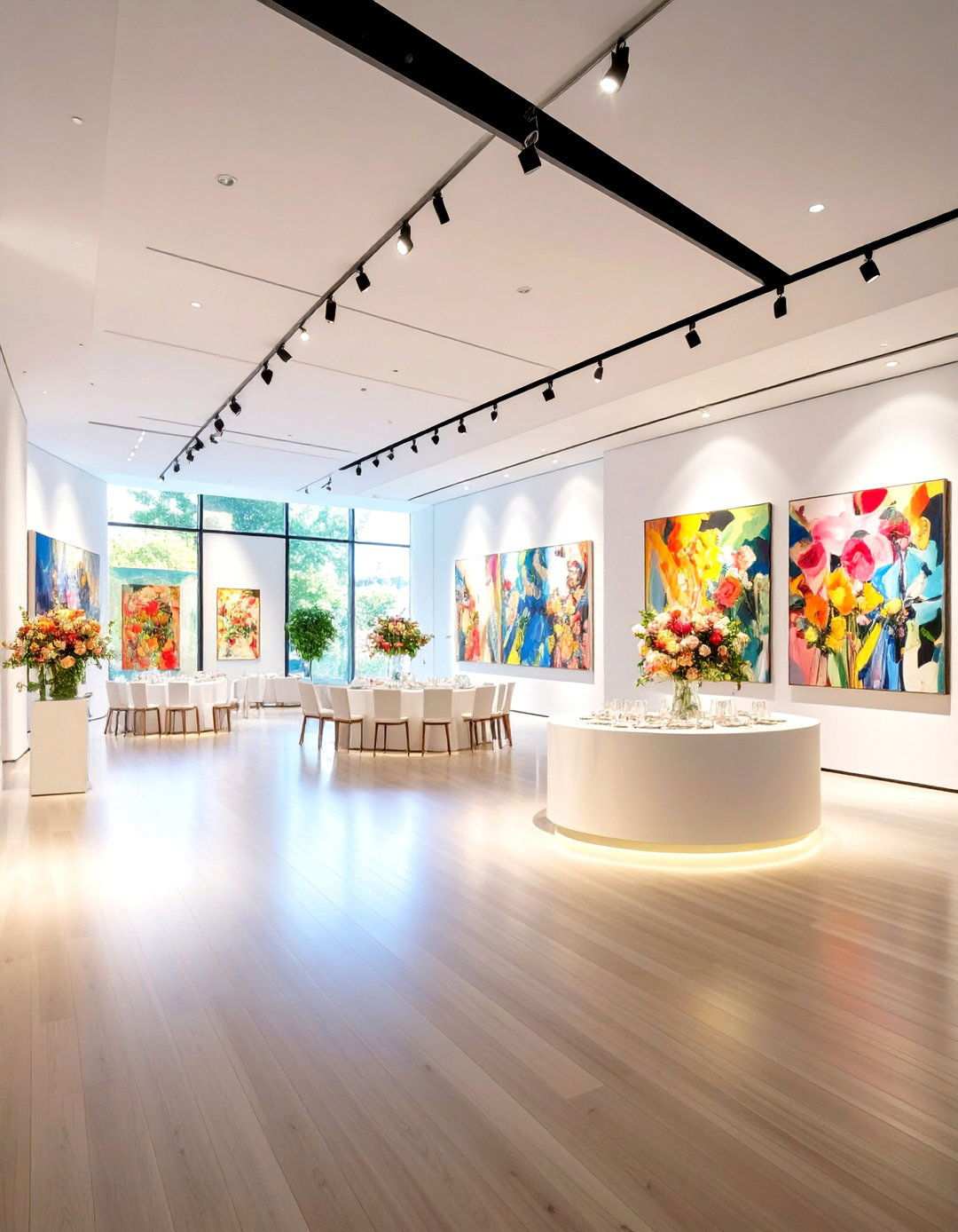 Art Gallery Modern Celebration - 24 Small Wedding Ideas