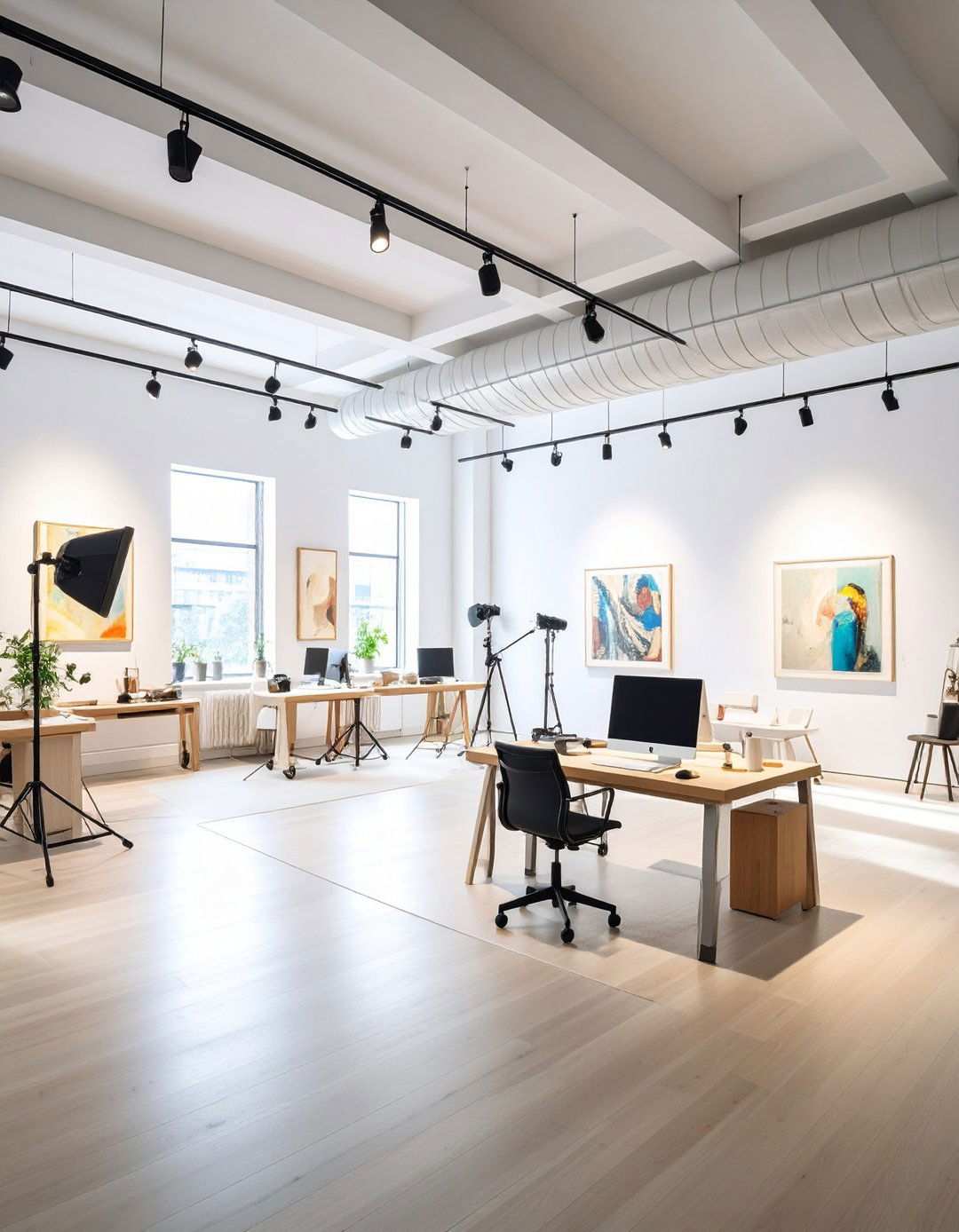 Art Gallery Podcast Studio - 24 Podcast Room Ideas