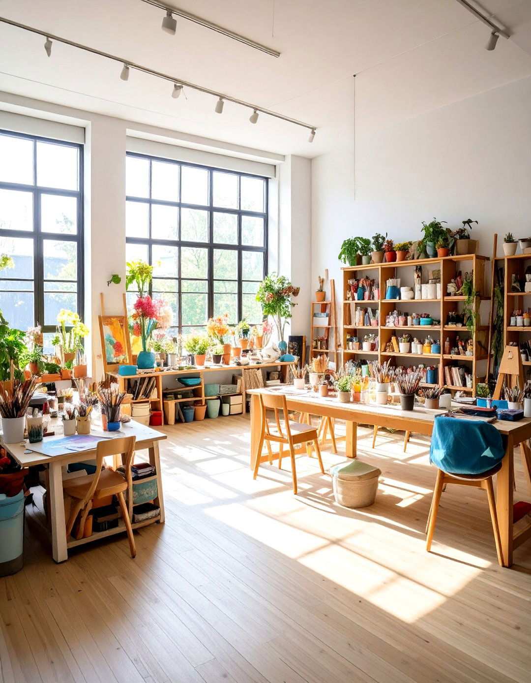 Art Studio Reading Workshop - 24 kids reading nook ideas