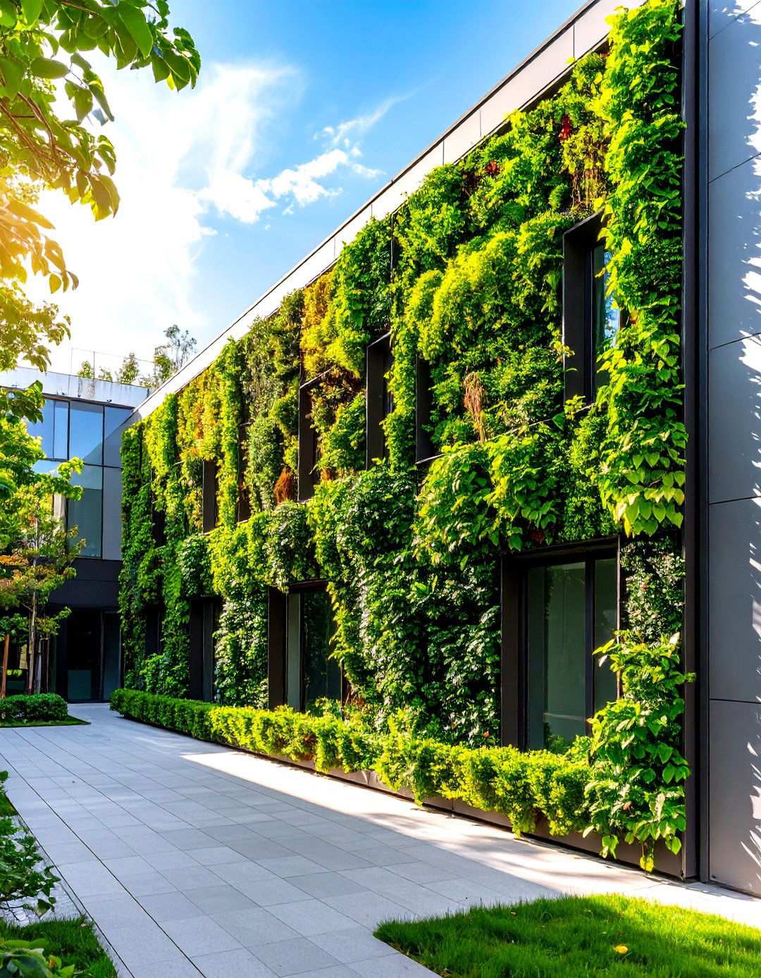 Artificial Plant Wall Panels - 24 Temporary Fence Ideas