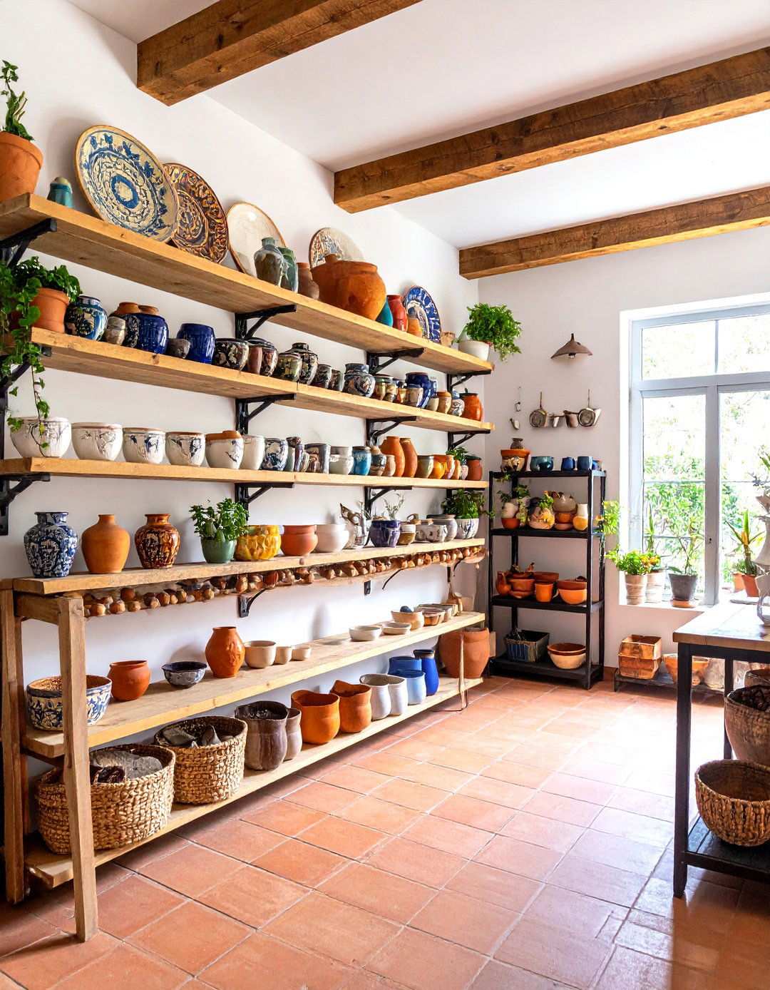 Artisan Craft Room - 24 Mediterranean Interior Design Ideas