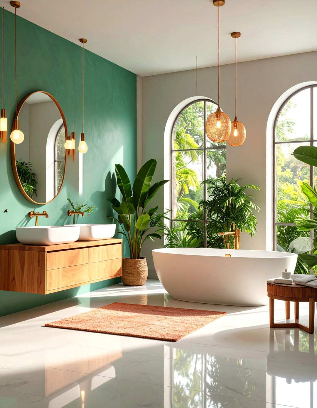 Artist Gallery with Curated Artwork - 24 Restaurant Bathroom Ideas