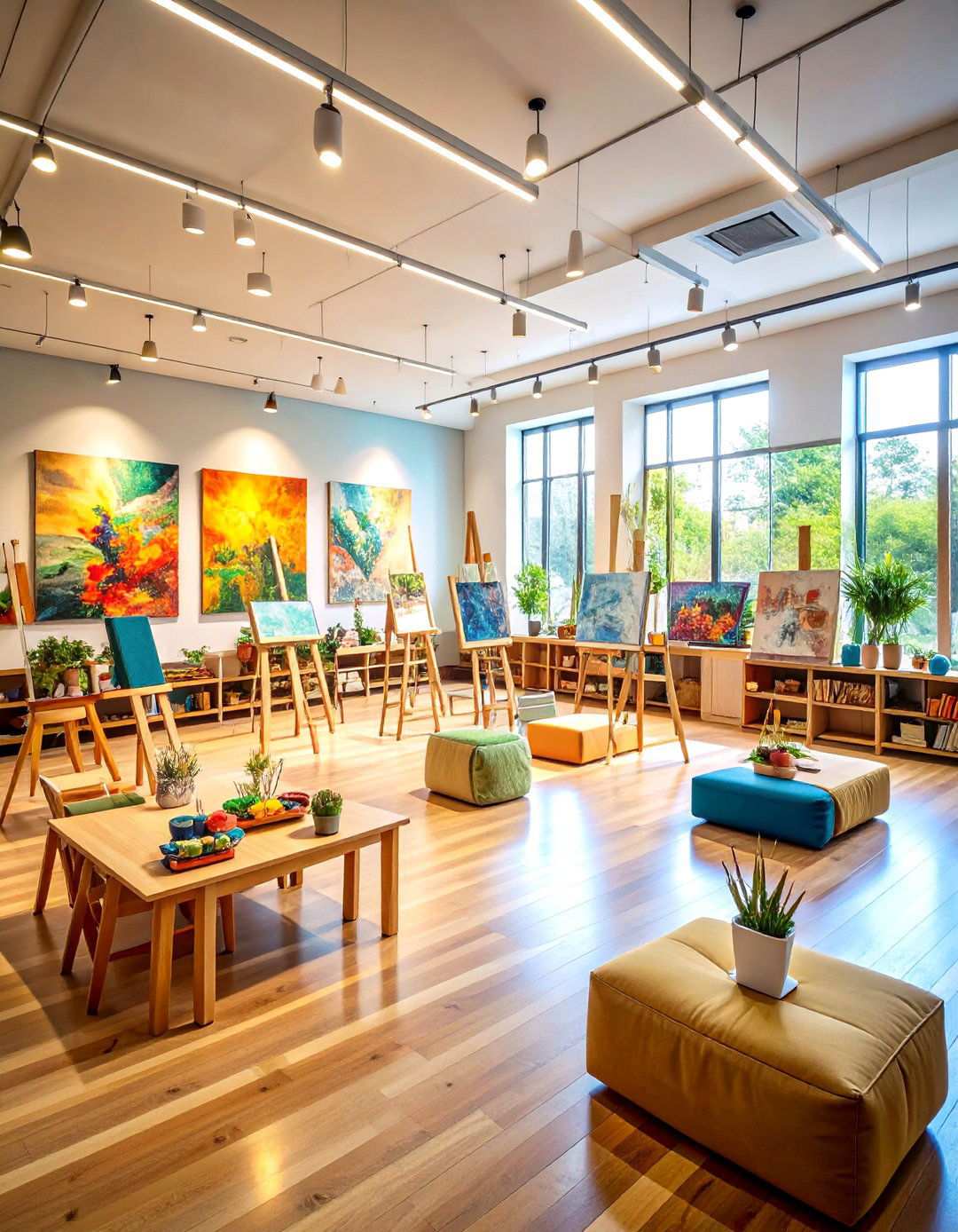 Artistic Creative Expression Space - 24 Therapist Office Decor Ideas