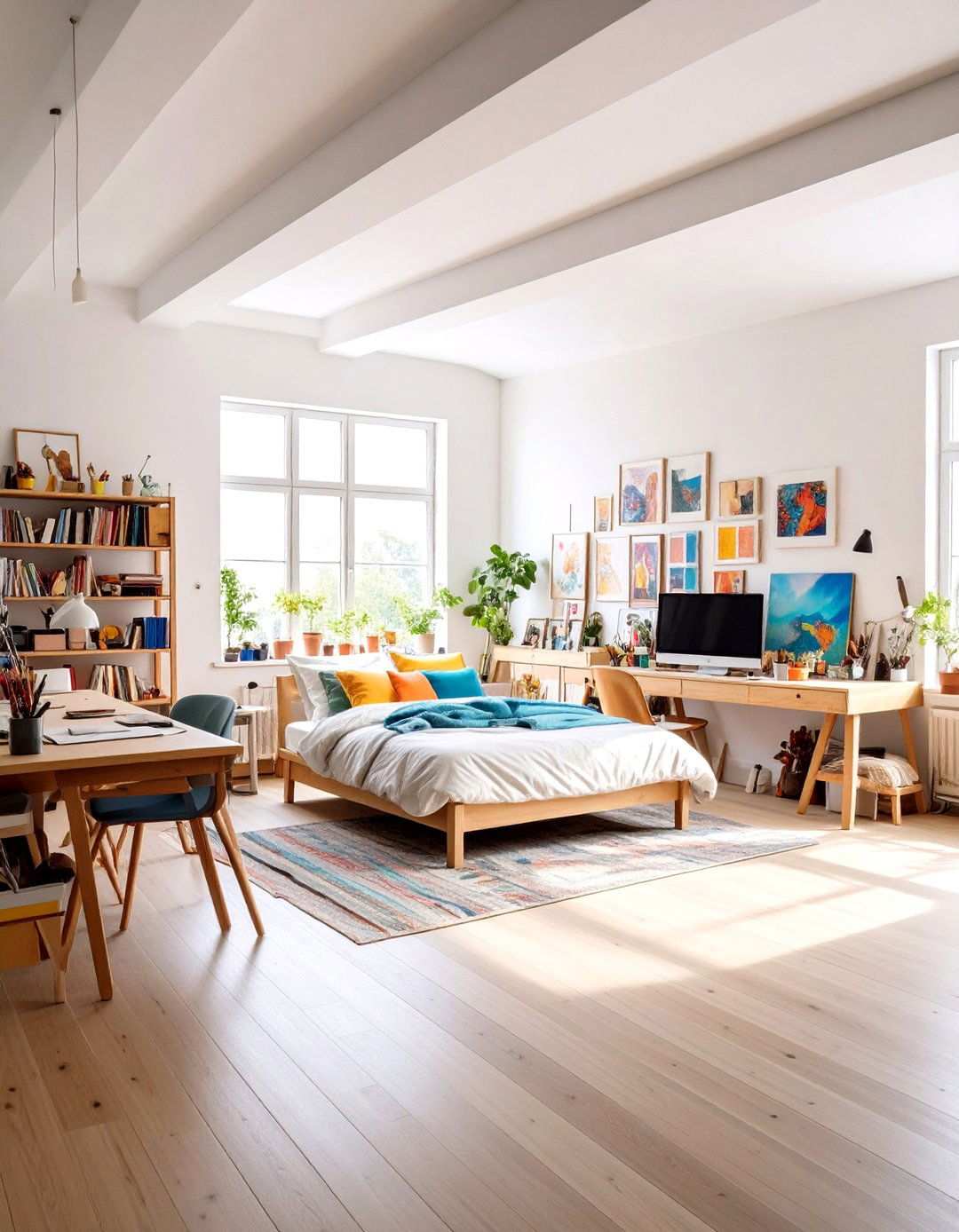 Artistic Creative Studio - 24 Tween Bedroom Ideas