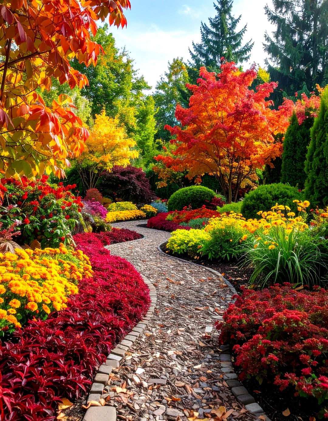 Artistic Mulch Pathway Expressions - 24 Mulch Pathway Ideas