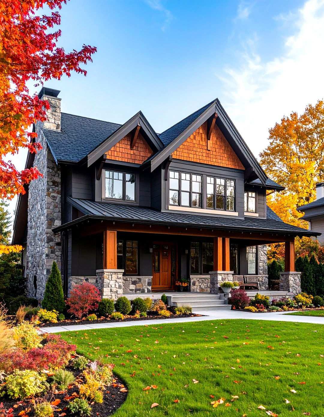 Arts and Crafts Authenticity - 24 houses with black roofs