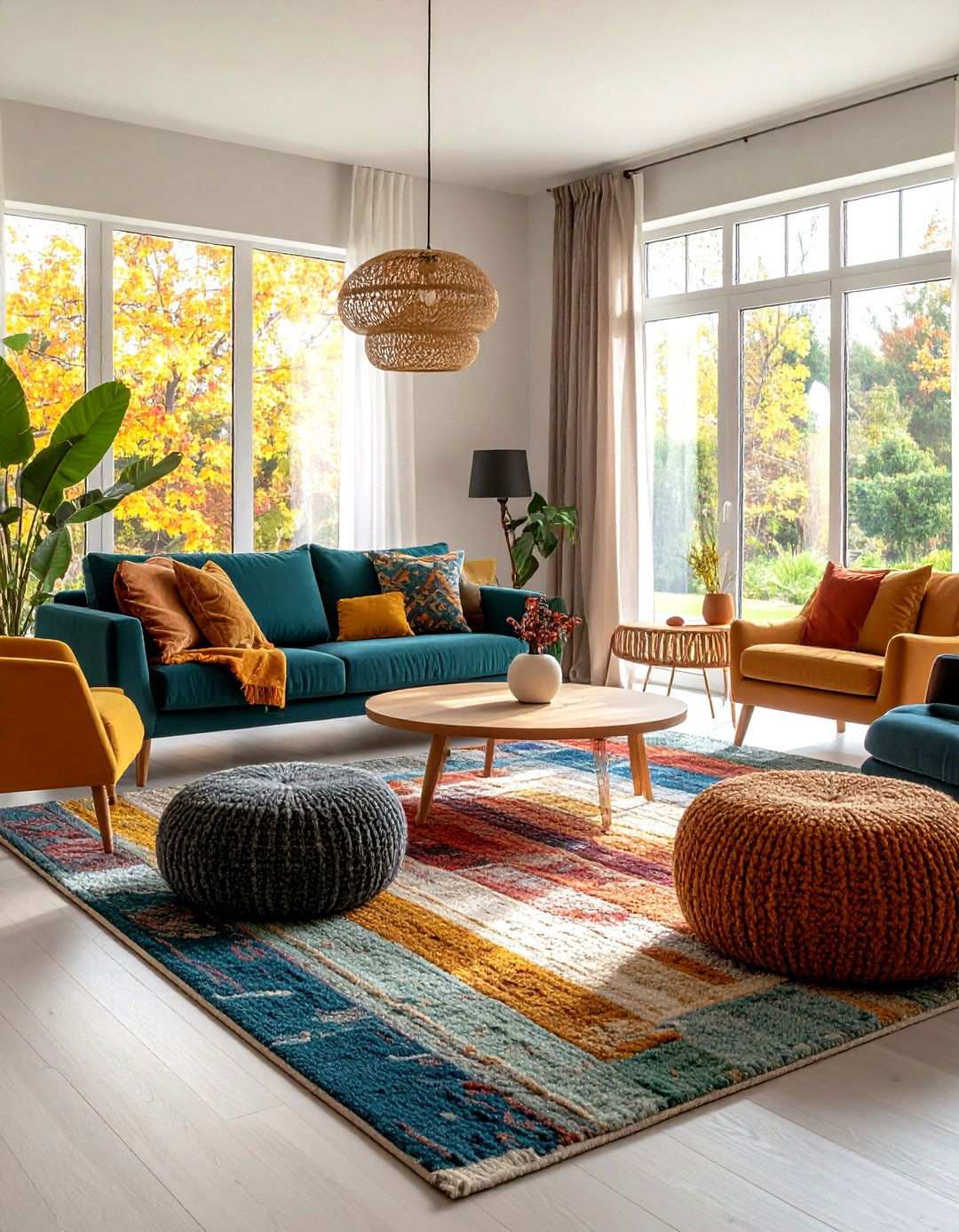 Asymmetrical Furniture Arrangements - 24 Wabi Sabi Interior Design Ideas