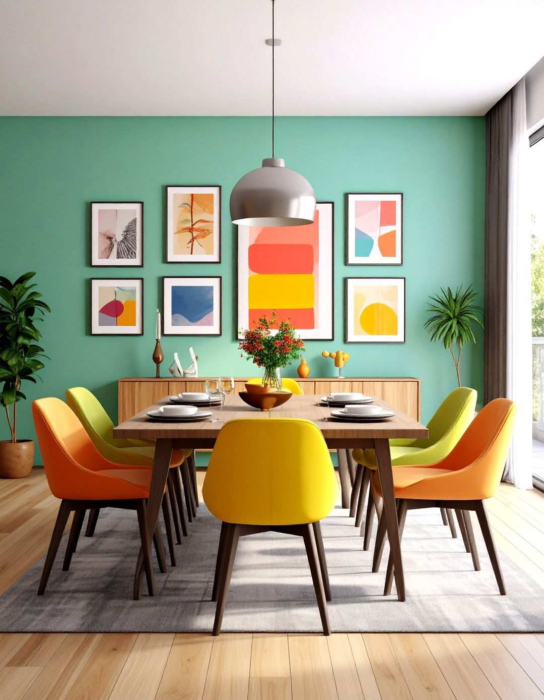 Asymmetrical Modern Gallery - 24 Photo Display Ideas