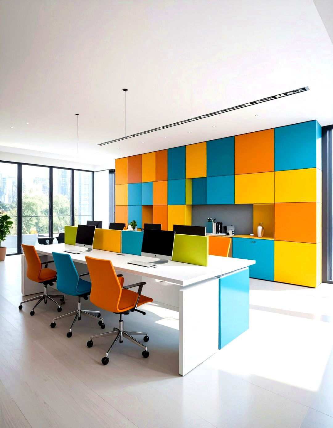 Asymmetrical Modern Patterns - 24 Wall Trim Ideas