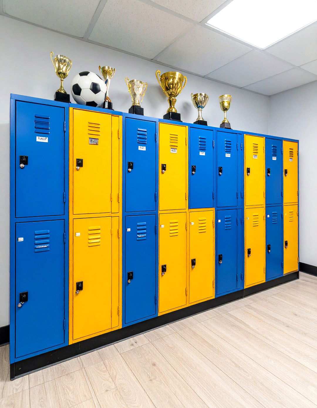 Athletic Sports Championship Center - 24 Locker Decor Ideas