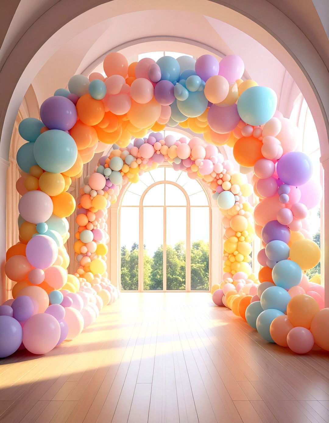 Balloon Arch Celebrations - 24 Wedding Backdrop Ideas