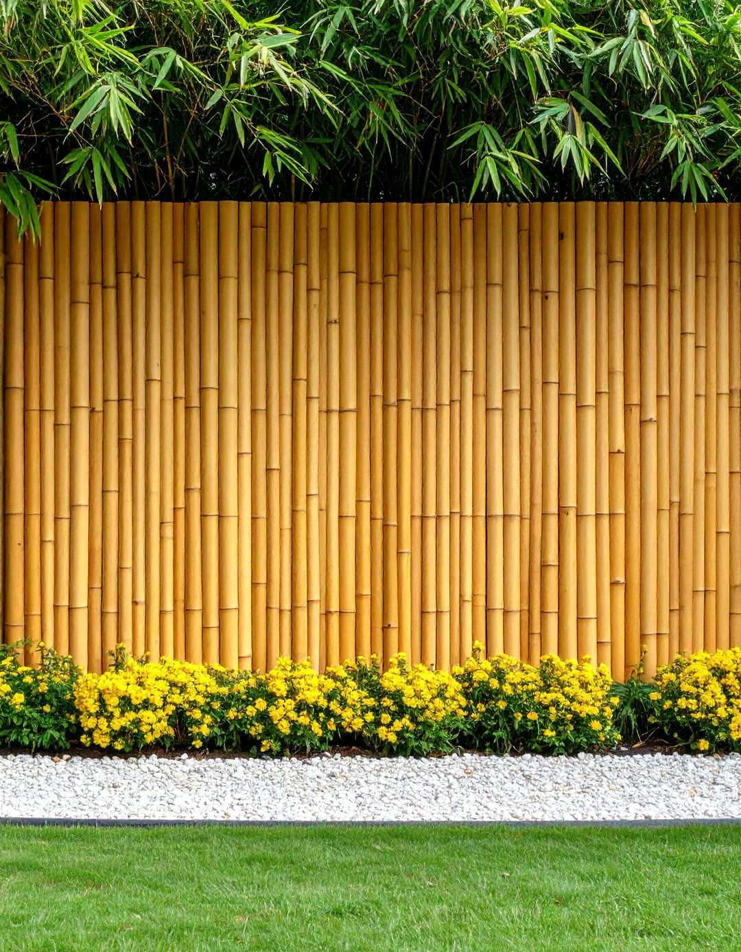 Bamboo and Natural Screen Privacy Walls - 24 Outdoor Wall Decor Ideas