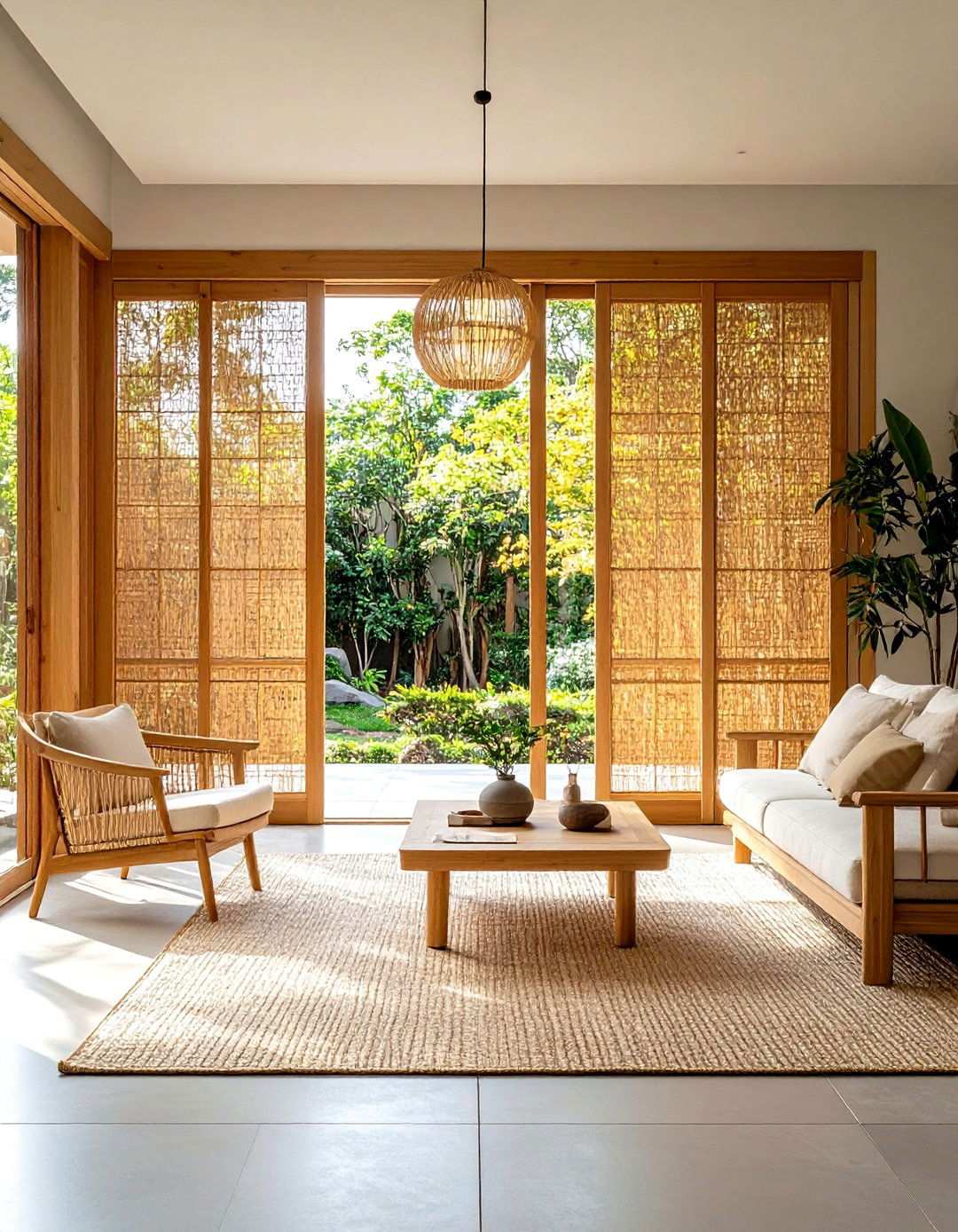 Bamboo Sliding Door Panels - 24 Sliding Door Curtain Ideas