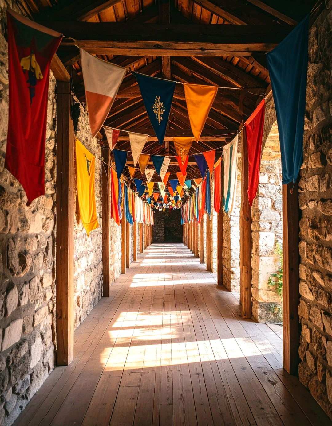 Banner Hall Corridor Themes - 24 Medieval Home Decor Ideas