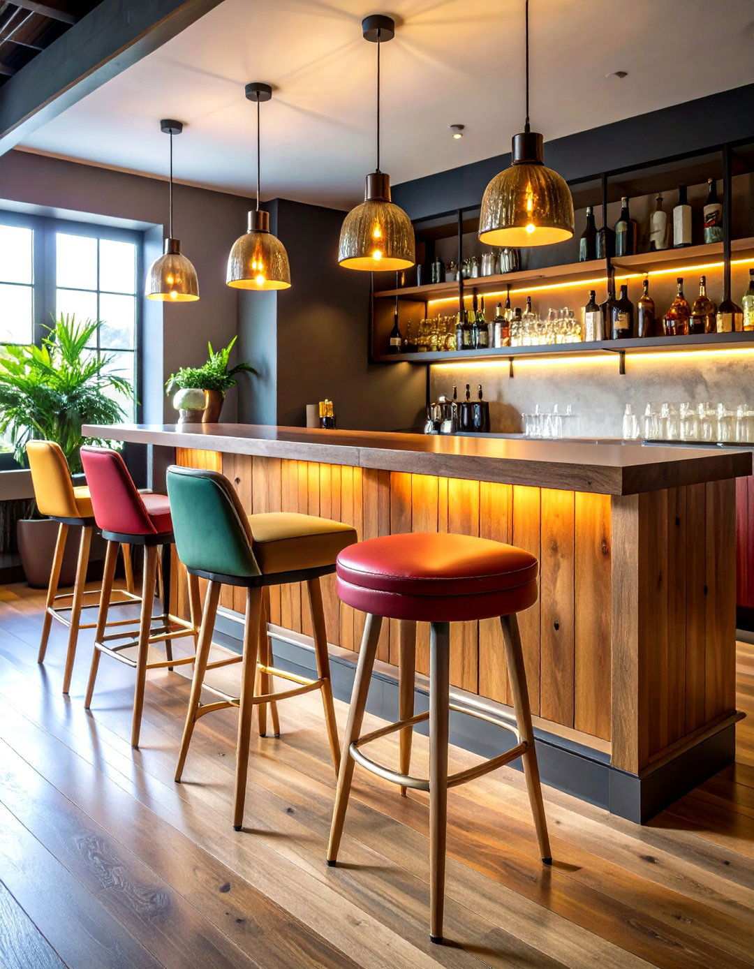 Bar Height Seating with Swivel Functionality - 24 Man Cave Seating Ideas