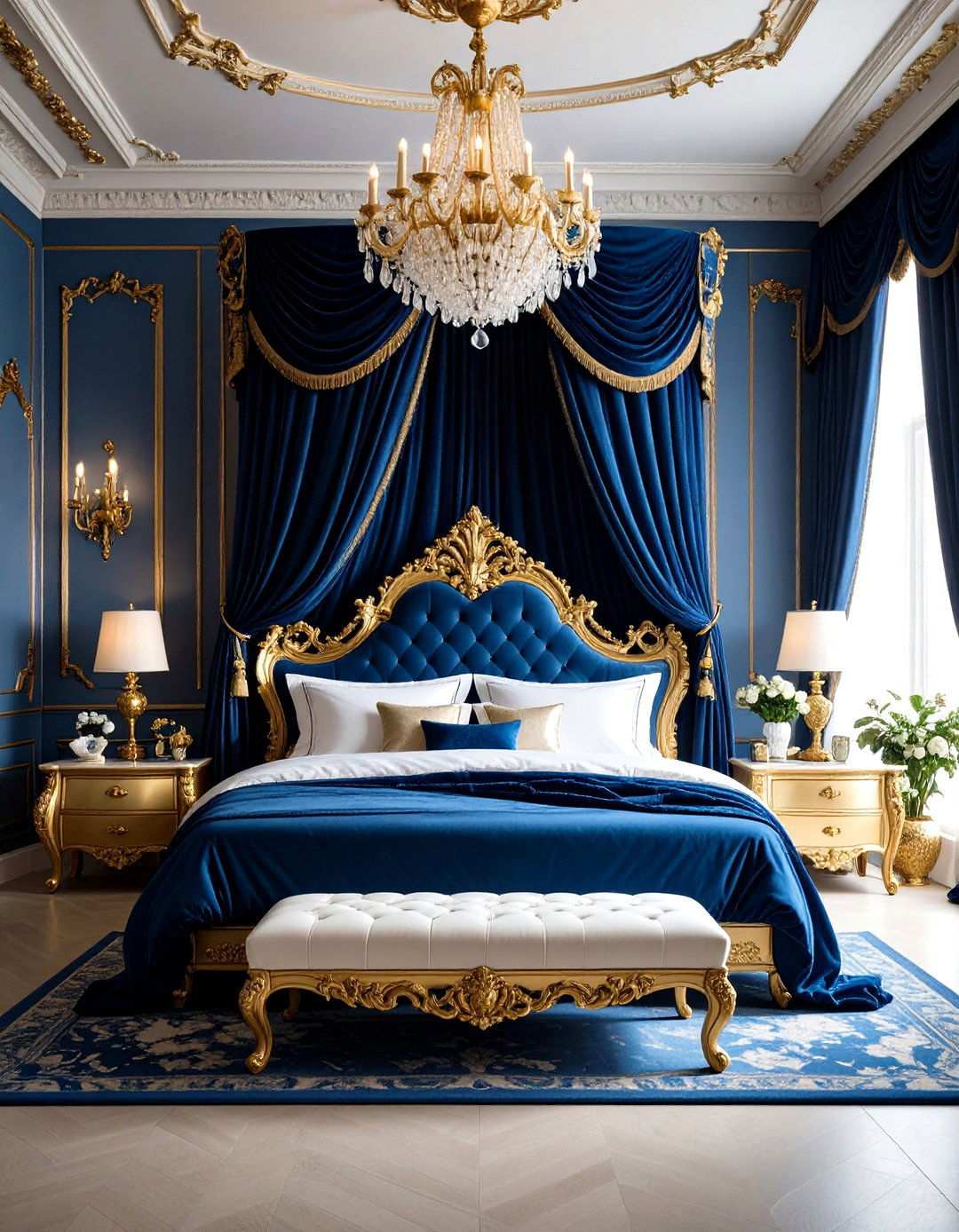 Baroque Luxury Vampire Bedroom - 24 Vampire Bedroom Ideas