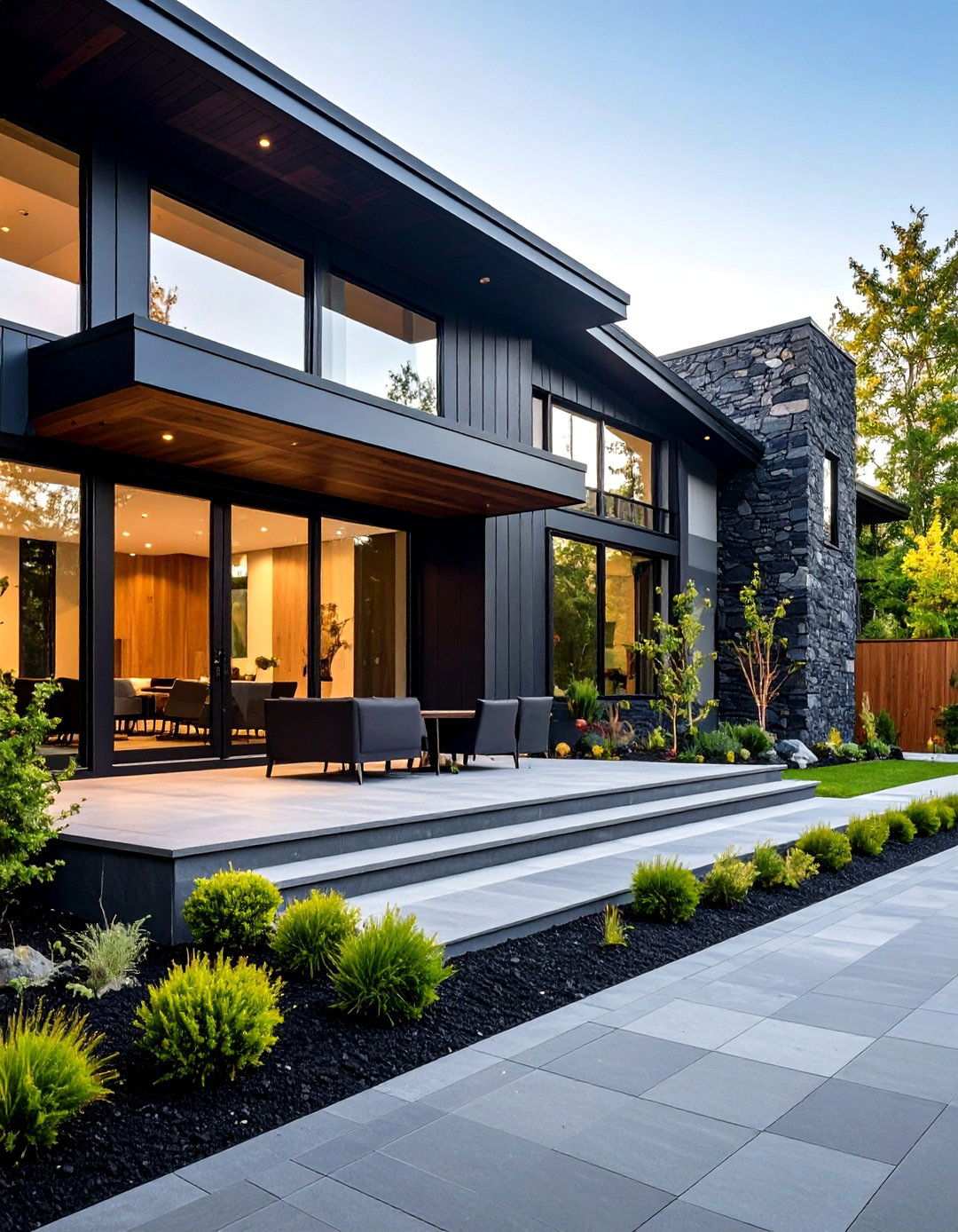 Basalt Stone Veneer - 24 Types of Exterior House Stone