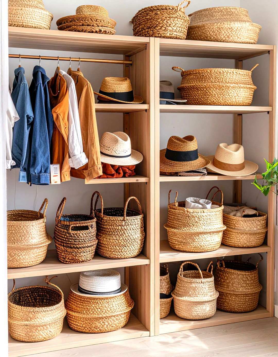 Basket and Bin Storage Systems - 24 Hat Storage Ideas